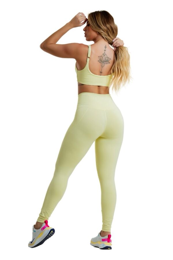 Legging Dizzy Amarelo Candy GarotaFit - Image 8
