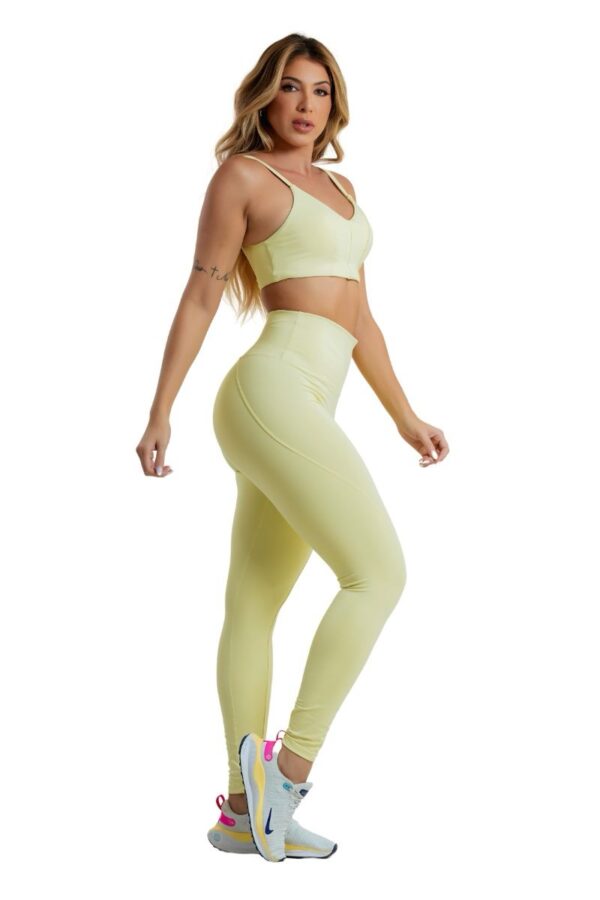 Legging Dizzy Amarelo Candy GarotaFit - Image 7