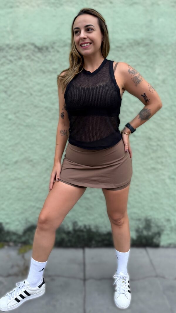 Regata Cropped Telinha