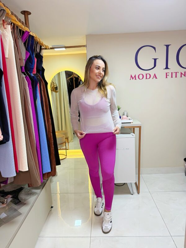 Cropped Tule Manga Longa - Image 5