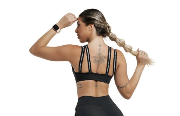 Top Lucky Preto GarotaFit - Image 2